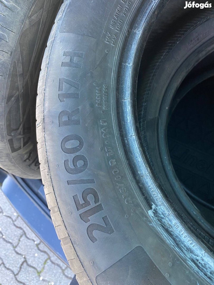 Nyári gumiabroncs 4db 215 60/17