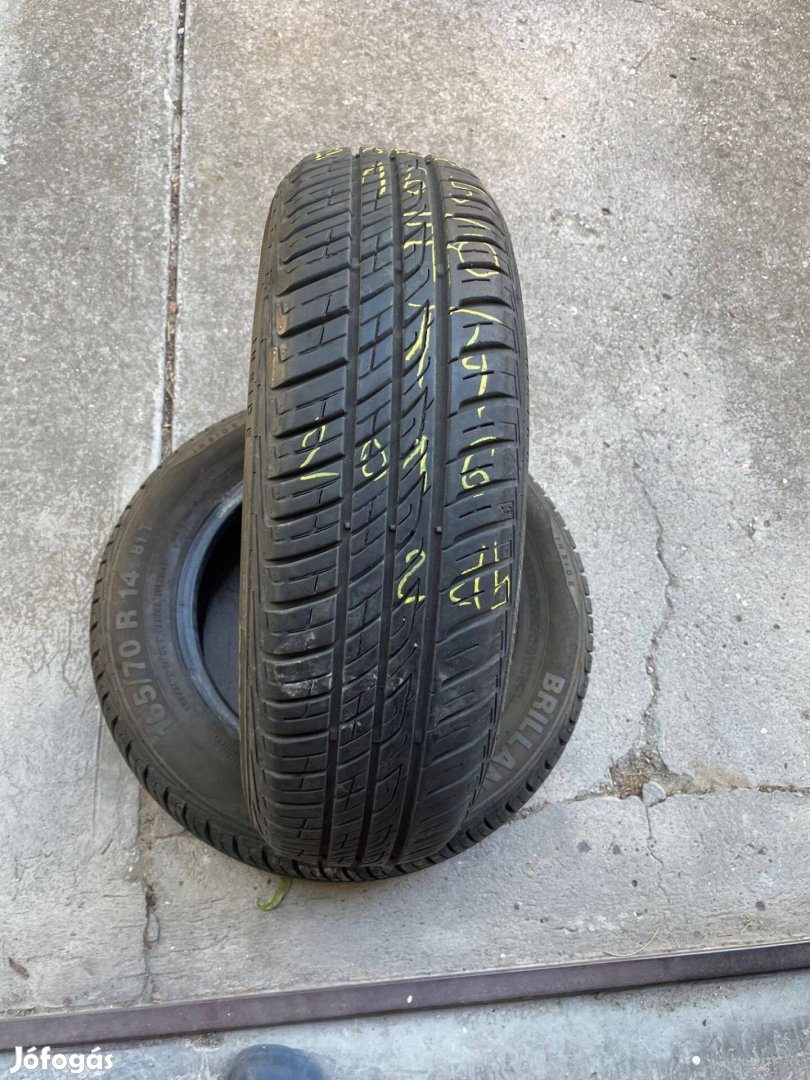 Nyári gumik 165/70 R14 méretben párban vihetők
