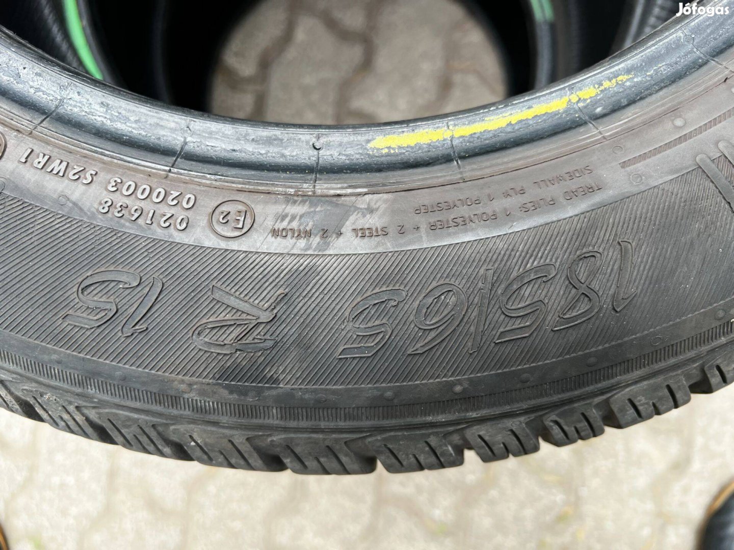 Nyári gumik 185/65 R15 használt 5mm