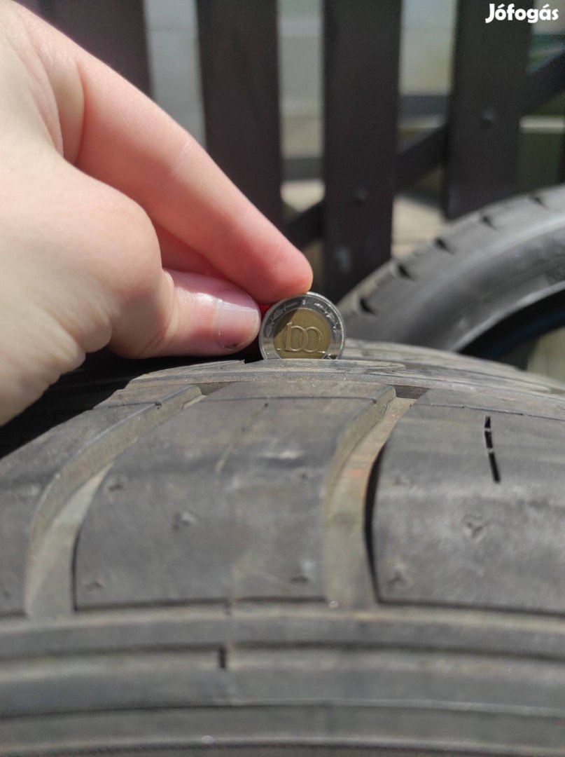 Nyári gumik 225/45 R17 Dunlop Sport 4db szinte új minta !