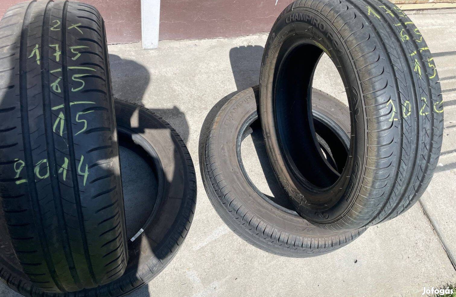 Nyári gumiszett 175/65 R15 méretben jó mintával jó árban