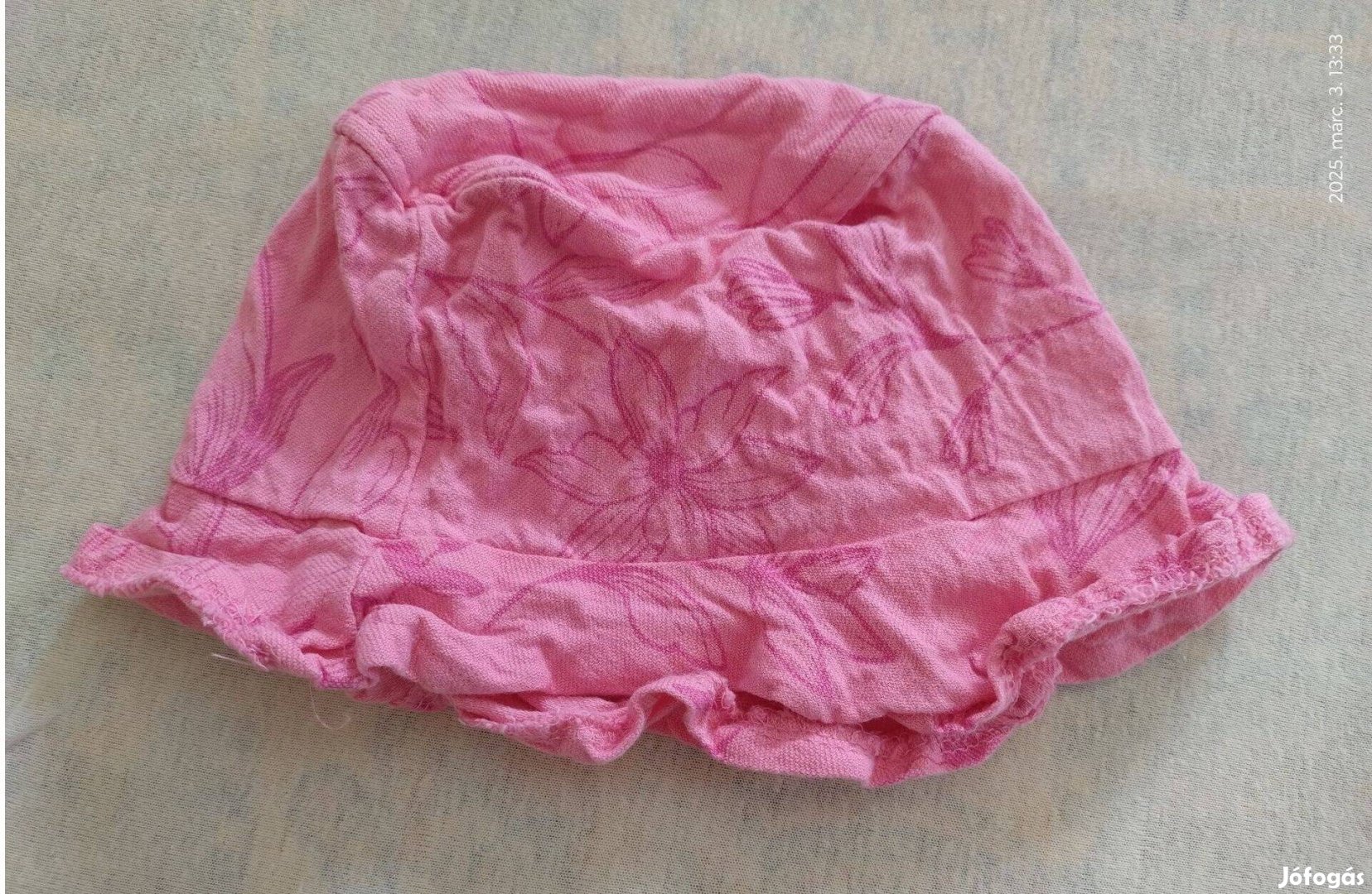 Nyári kislány sapka kalap eladó, 92