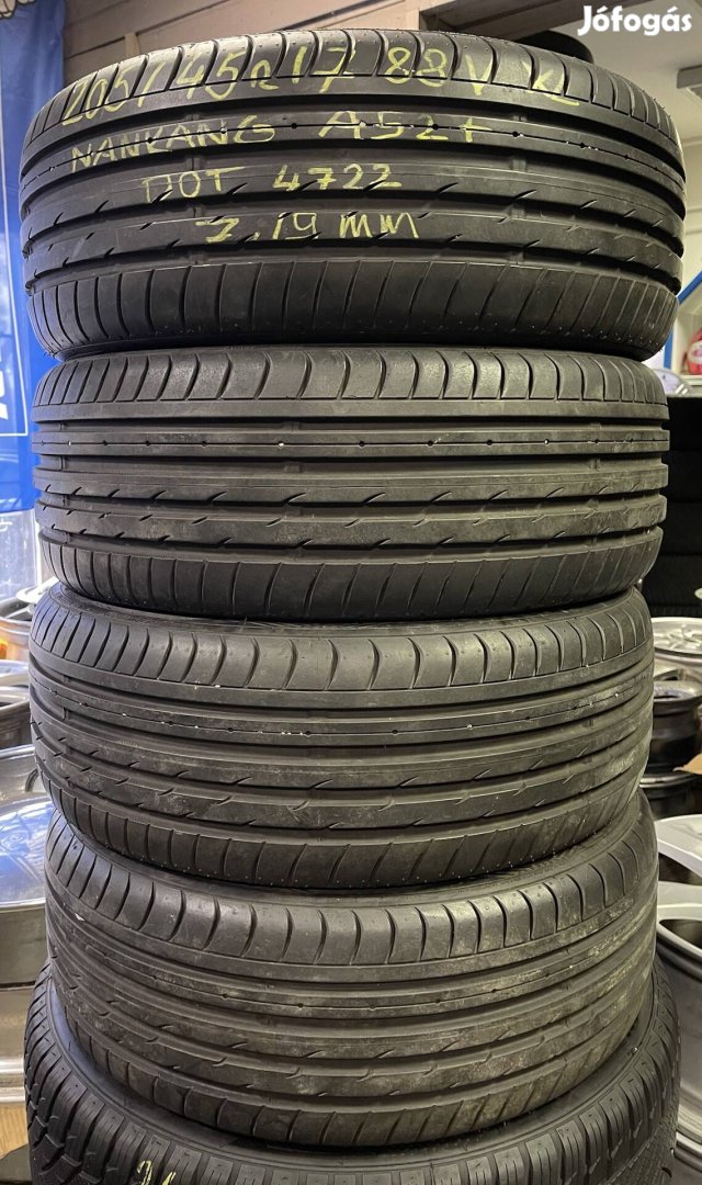 Nyárigumi szett 205/45 R17 nankang 