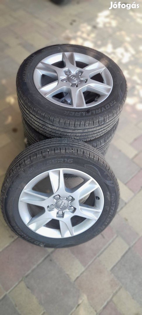 Nyárigumigarnitúra audi alufelnin