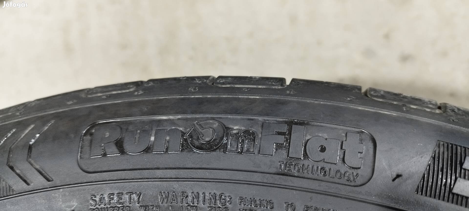 Nyárigumu runflat, 205/55 r17, Goodyear