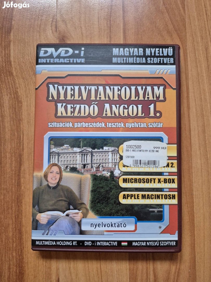 Nyelvtanfolyam: Kezdő angol 1. DVD