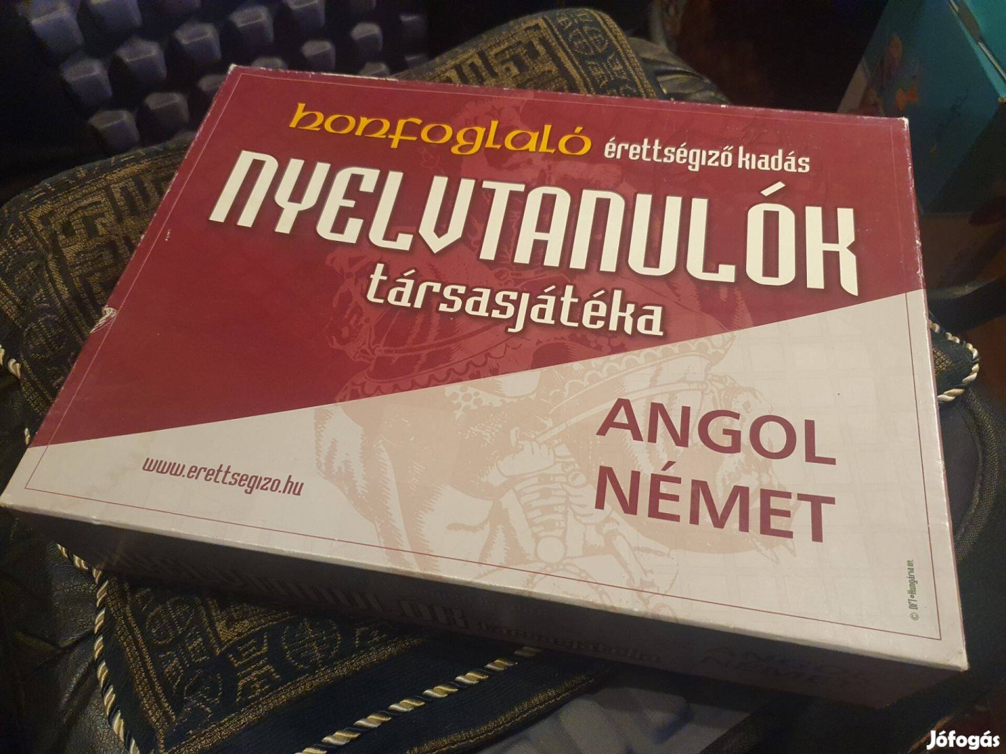 Nyelvtanulók társasjátéka -angol-német- Honfoglaló érettségiző kiadás