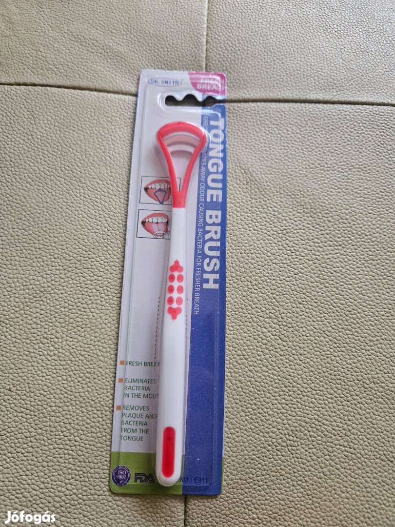 Nyelvtisztító nyelv kaparó Tongue brush Friss lehellet