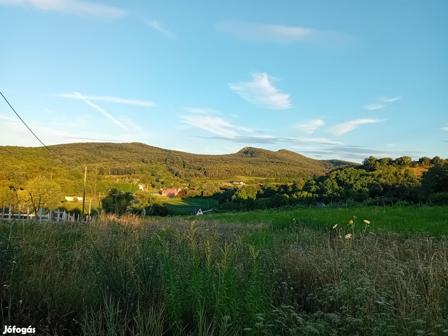 Nyergesújfalun, egy nagyméretű, 5054nm-es telek, gyönyörű panorámás