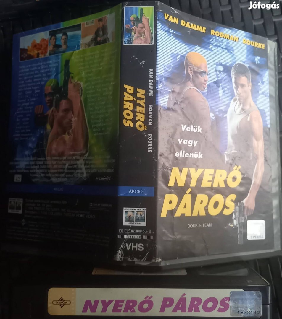 Nyerő páros - akció vhs - Jean - Claude van Damme
