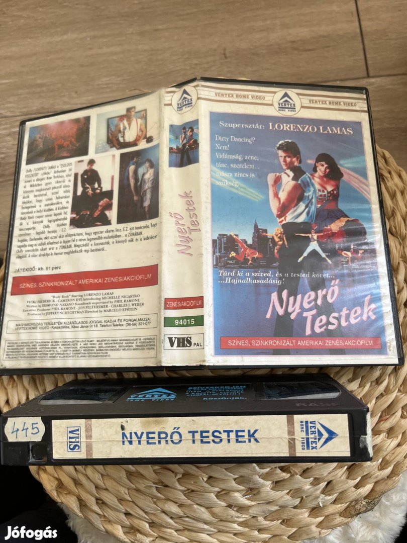 Nyerő testek vhs