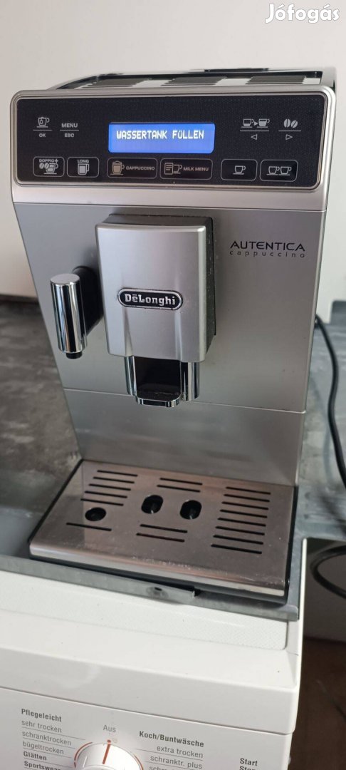 Nyers Delonghi Autentica cappuccino kávégép