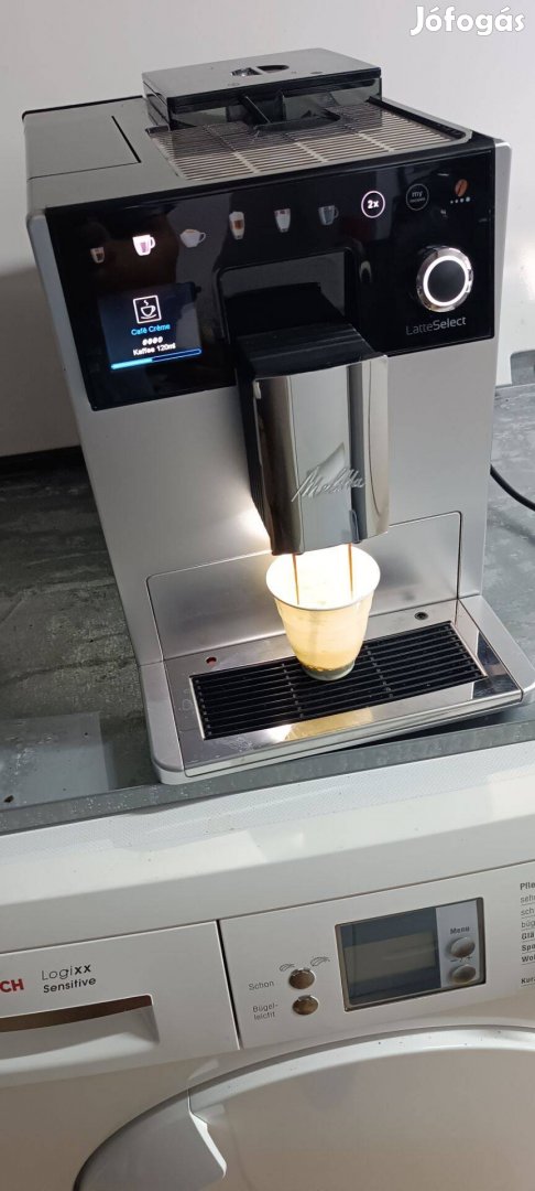 Nyers Melitta Latteselect automata kávéfőző