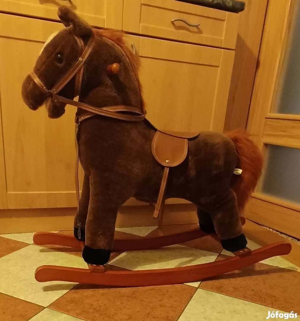 Nyihogó plüss hintaló