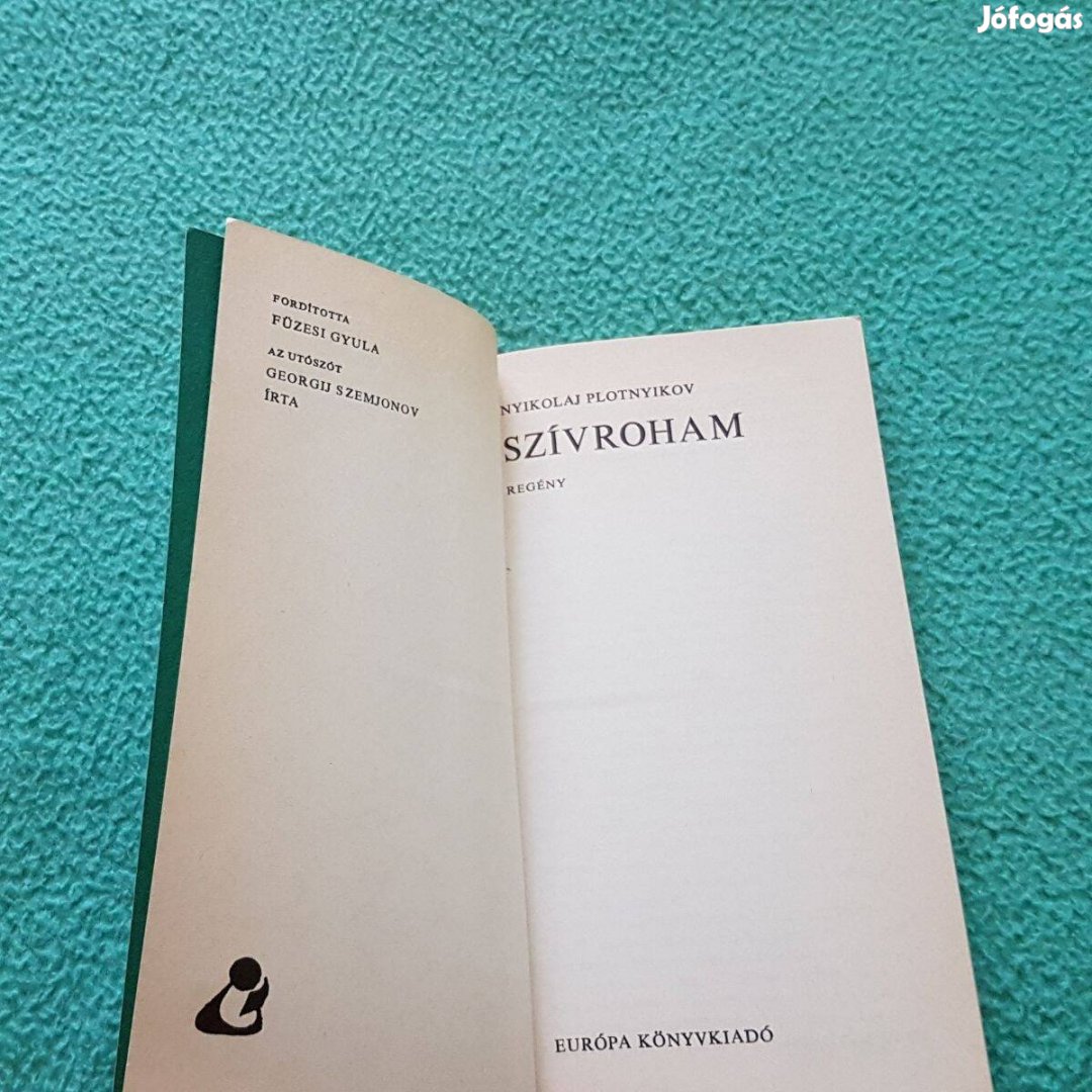 Nyikolaj Plotnyikov: Szívroham könyv (Európa Könyvkiadó)