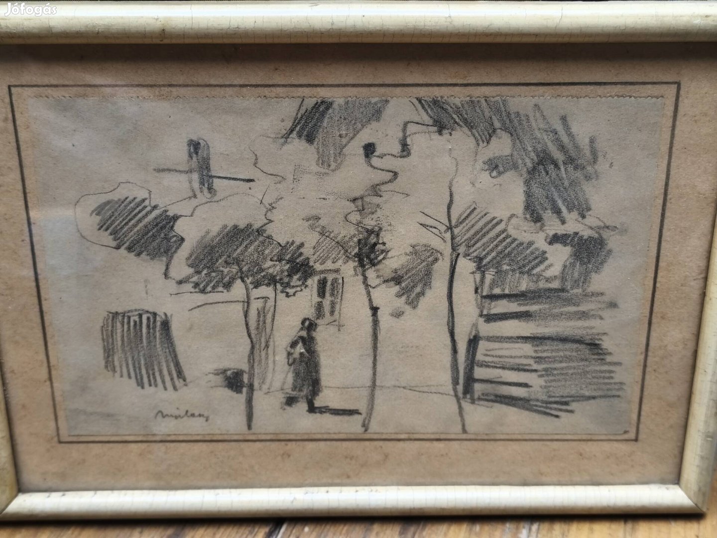 Nyilasy Sándor festmény tanulmány