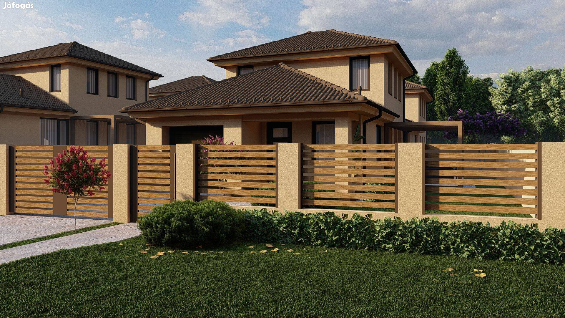 Nyíregyháza Nyírszőlőben Mediterán Jellegű Ikerházak Eladók