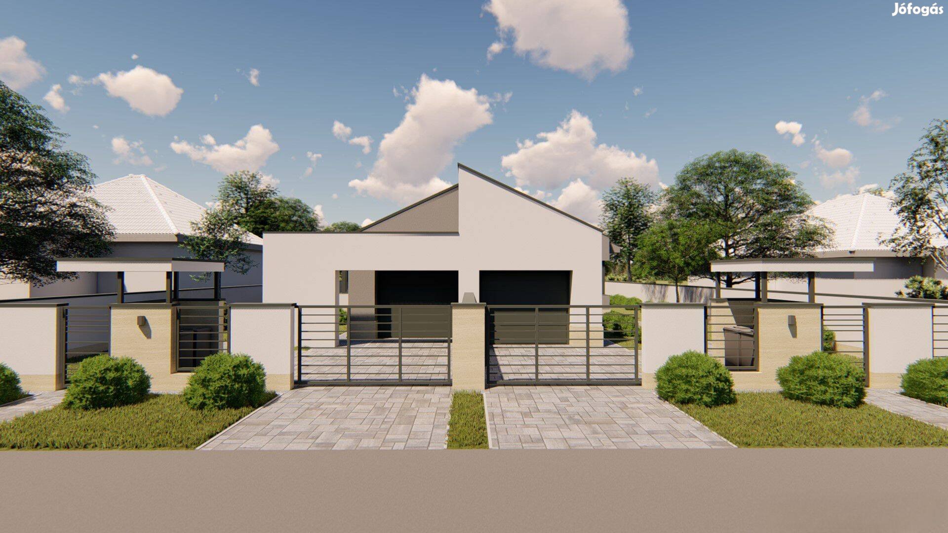Nyíregyháza Ságvári Kertvárosban Új Építésű Ikerház 450