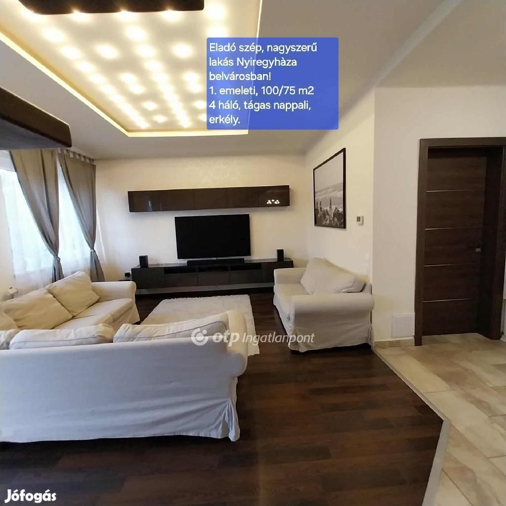 Nyíregyházai 75 nm-es lakás eladó