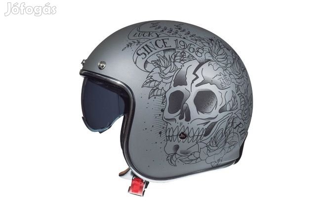 Nyitott Bukósisak MT Helmets Le Mans 2 SV Koponya &amp; Rózsa szürke M