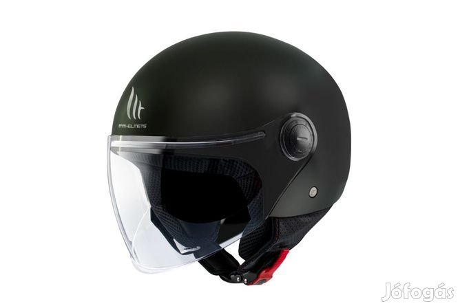 Nyitott bukósisak MT Helmets Street matt fekete XS