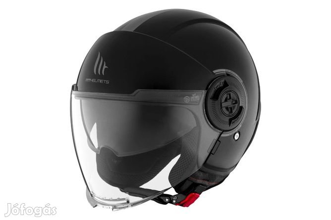 Nyitott bukósisak MT Helmets Viale SV S fényes fekete XL