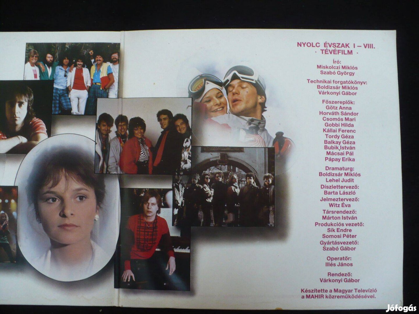 Nyolc évszak (filmzene, 2 LP, km.: Balázs Fecó, Dolly Roll, Kováts K.)