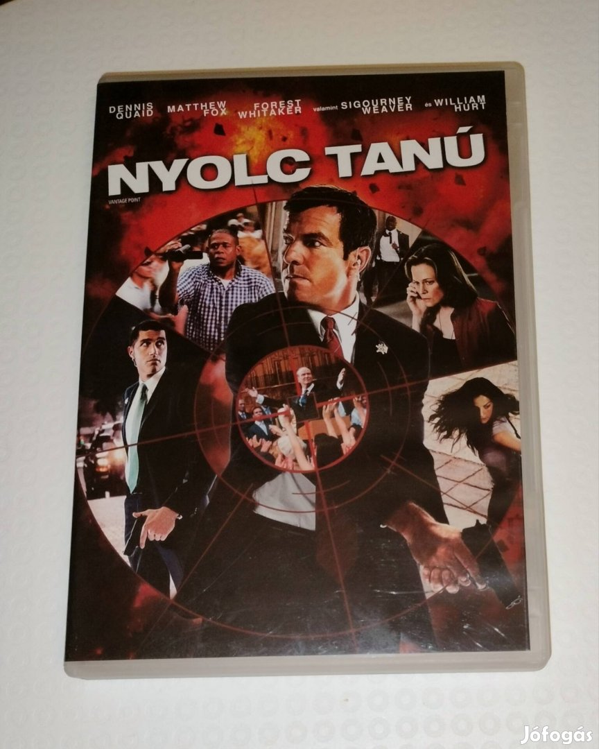 Nyolc tanú dvd Forest Whitaker , Matthew Fox,dvd 