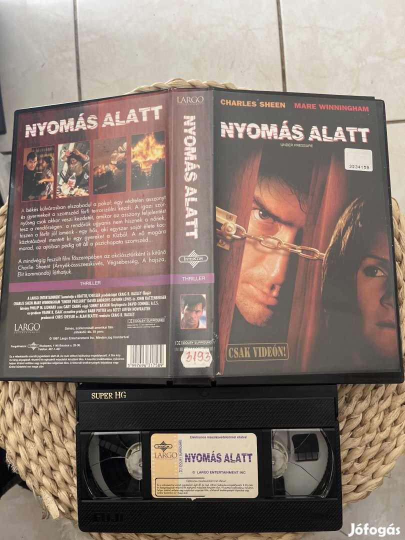 Nyomás alatt vhs