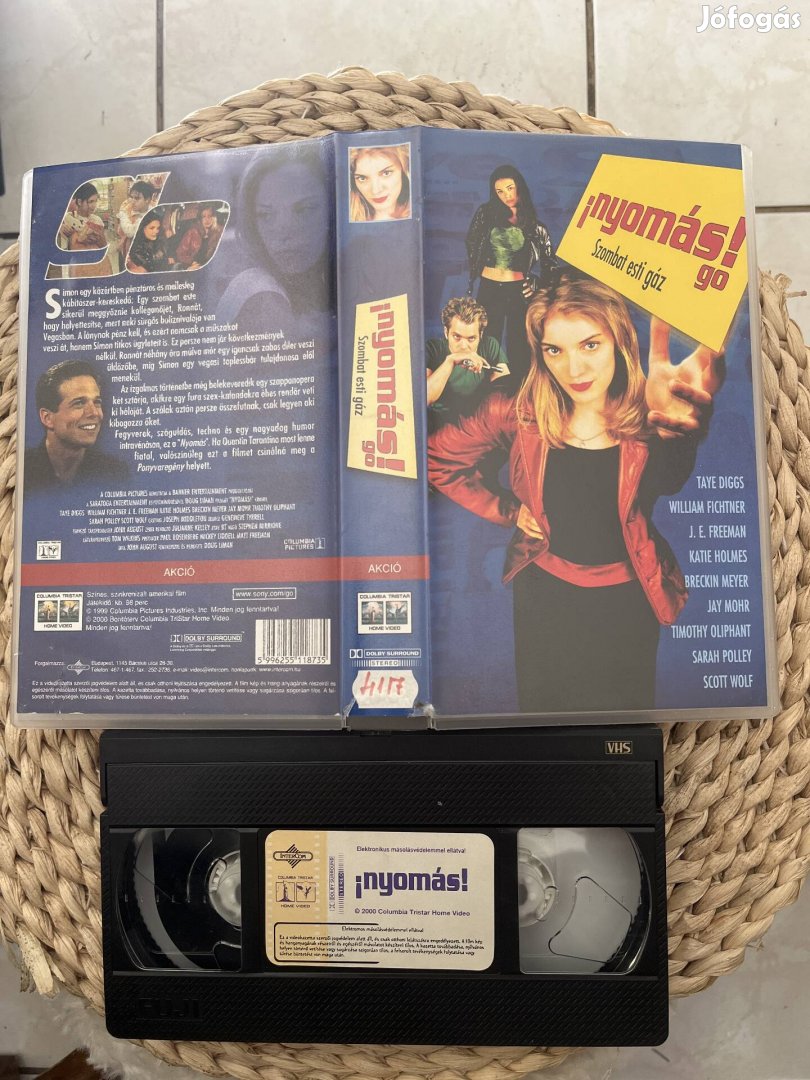 Nyomás vhs.    