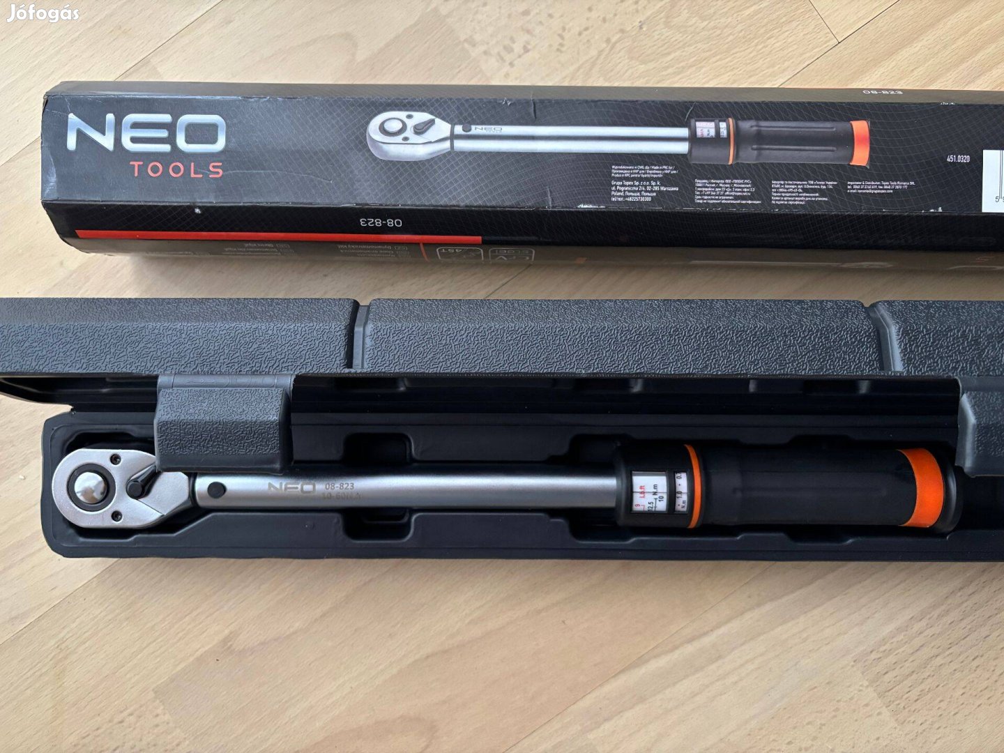 Nyomatékkulcs 3/8 10-60 Nm