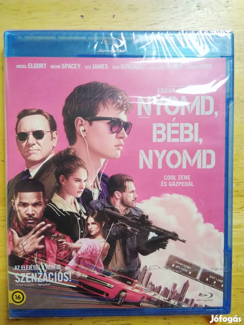 Nyomd bébi nyomd blu-ray Kevin Spacey Új 