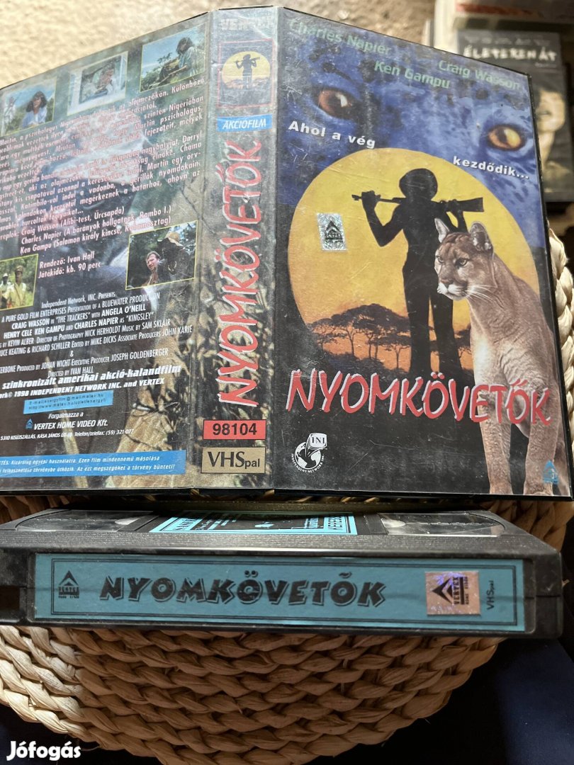 Nyomkövetők vhs