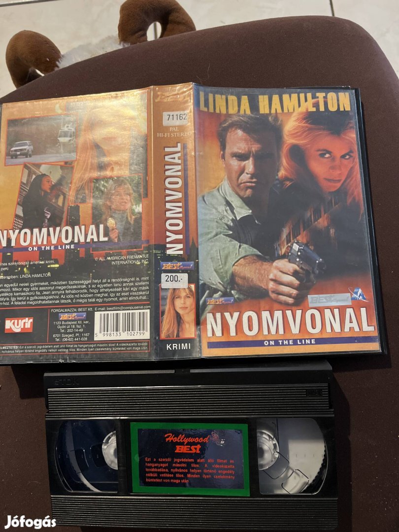 Nyomvonal krimi vhs