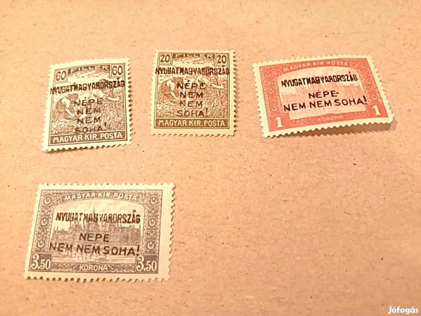 Nyugat-Magyarország IV. helyi kiadás 1921 garanciával