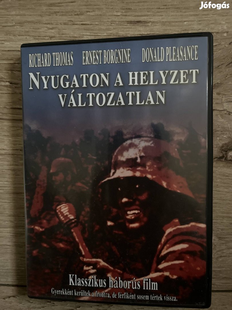 Nyugaton a helyzet változatlan dvd 