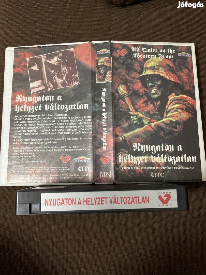 Nyugaton a helyzet változatlan vhs