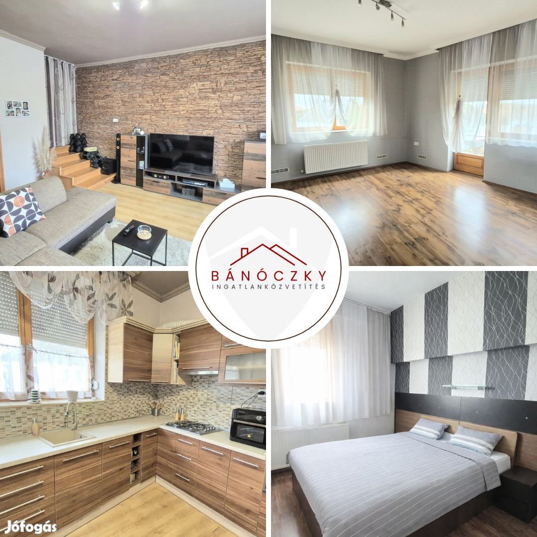 Nyugodt környezetben, 4 szobás családi ház Baja belvárosában