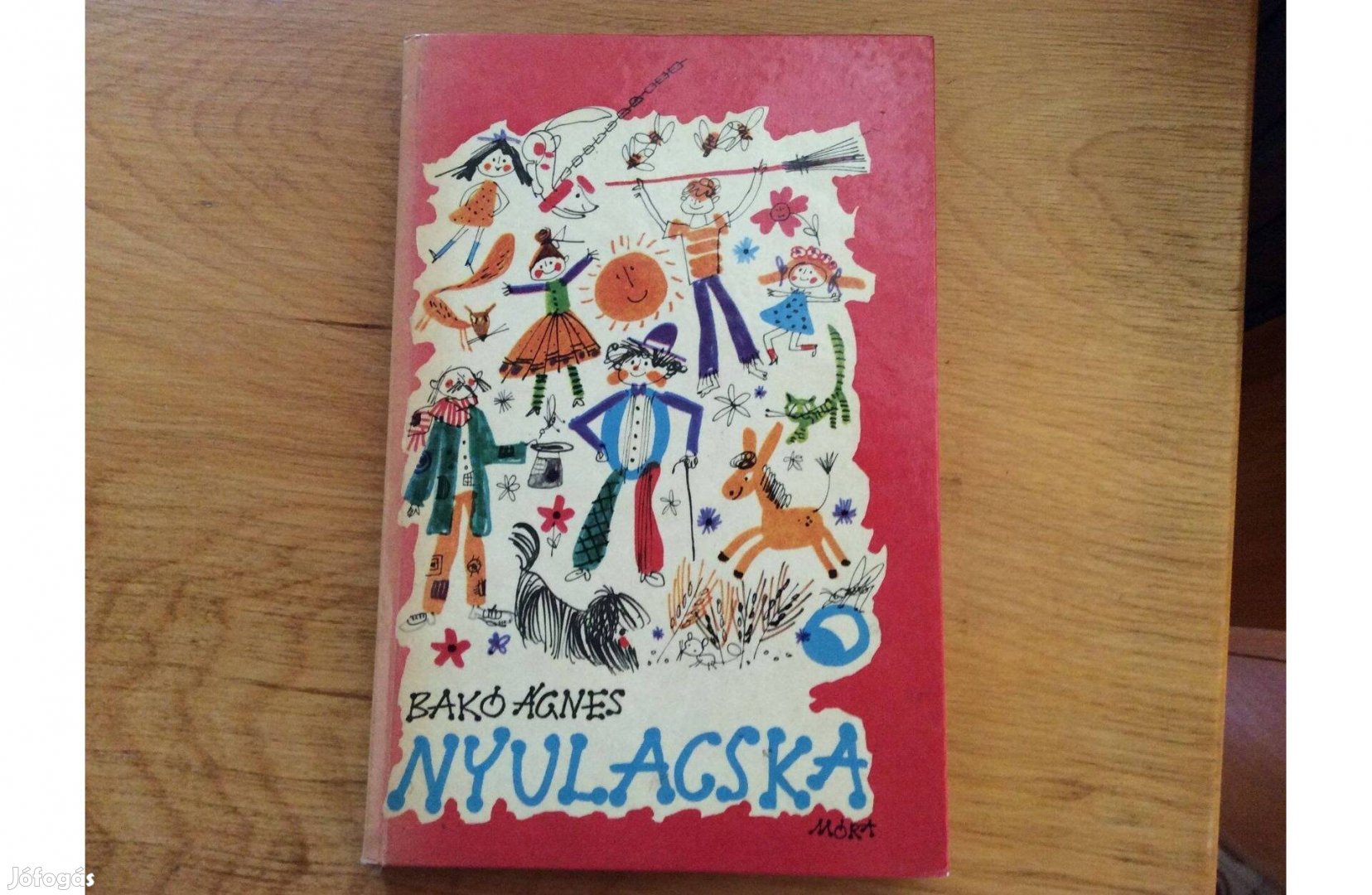 Nyulacska könyv Bakó Ágnes mesekönyv 1977