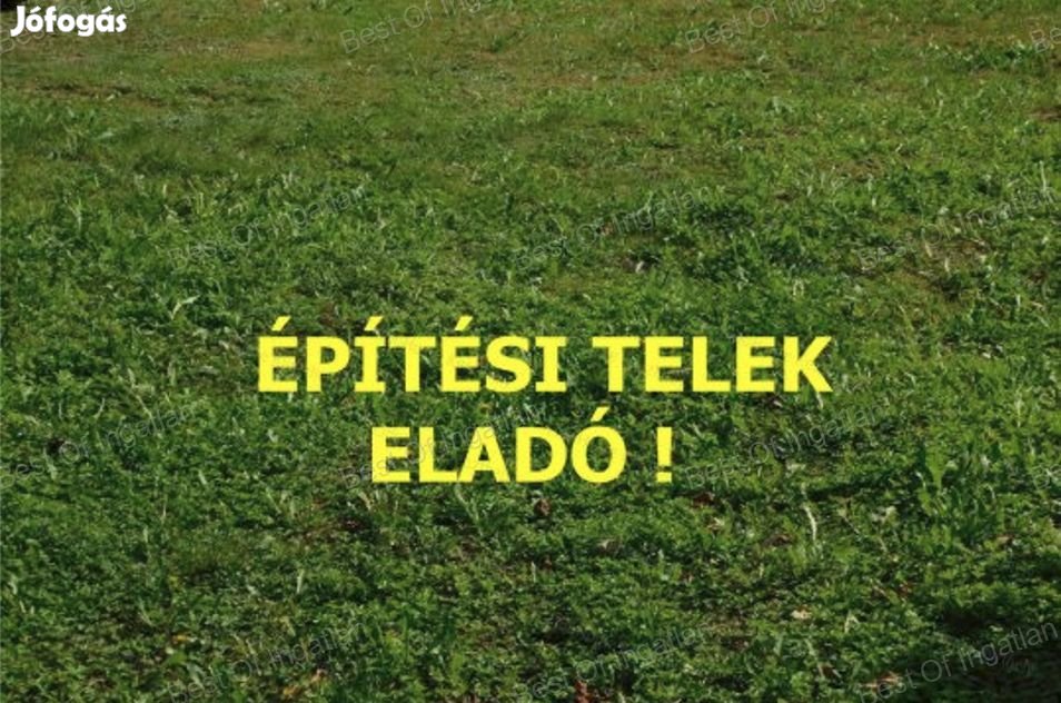 Nyúlon csendes utcában építési telek eladó!