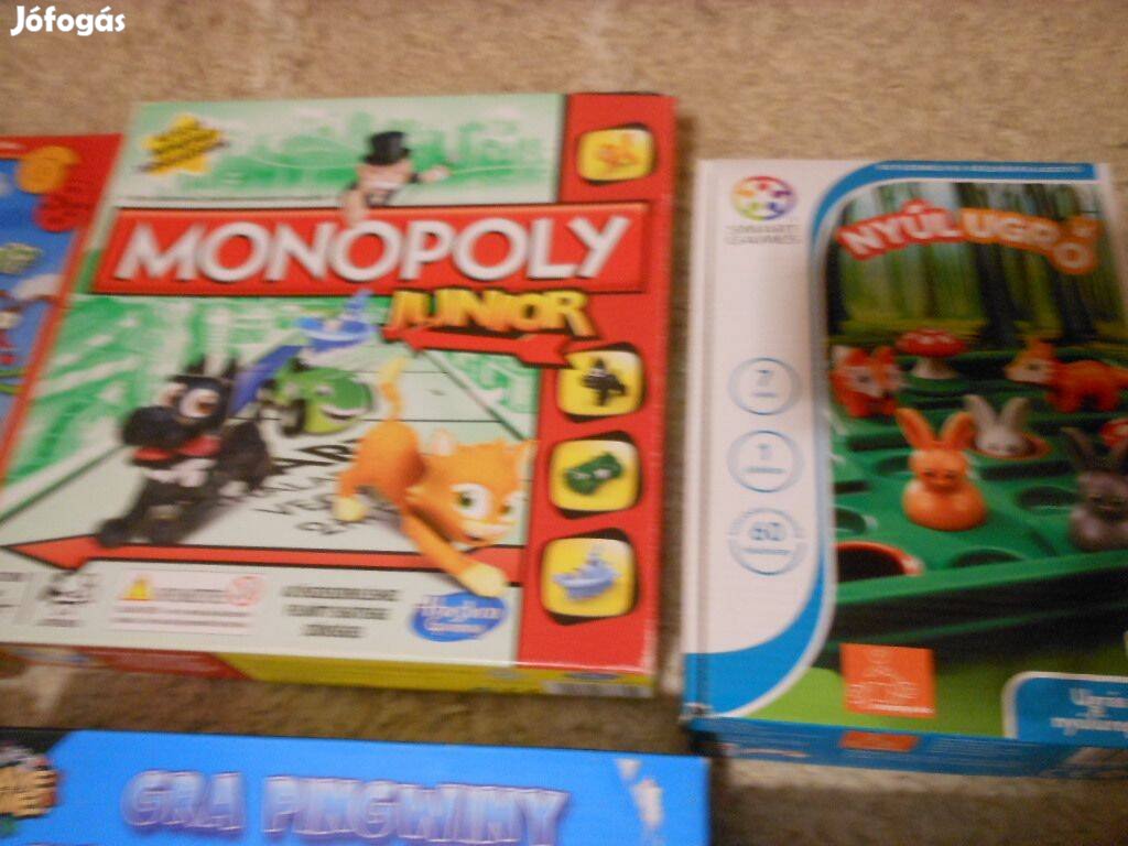 Nyúlugró készségfejlesztő logikai1személyes kognitiv játék