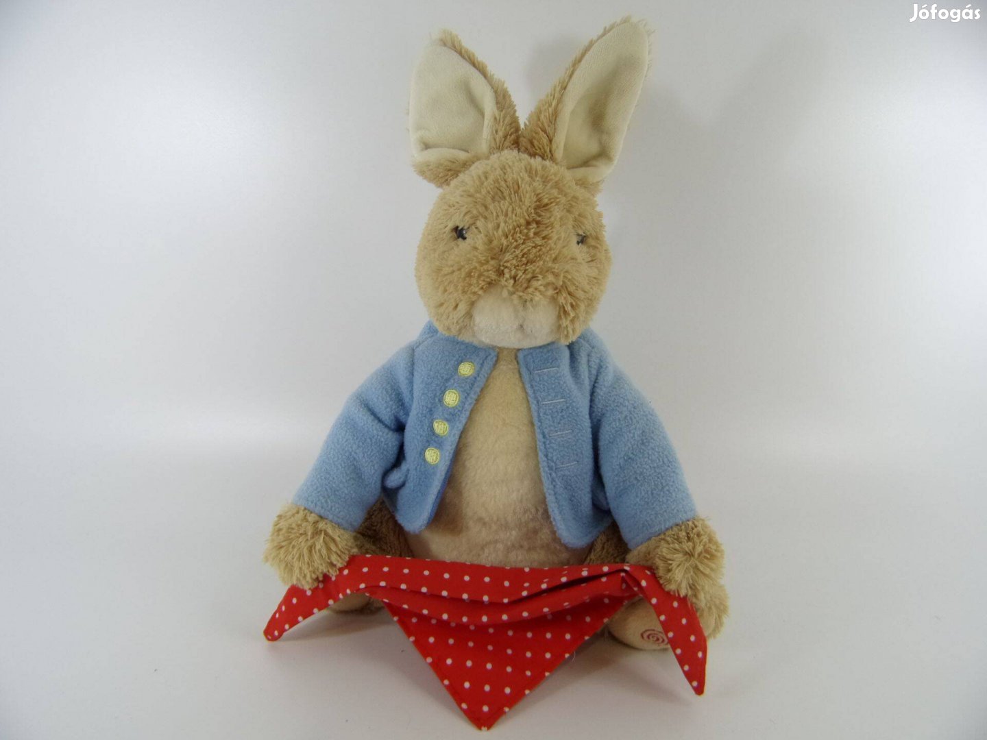 Nyuszi Péter Peter Rabbit kukucskáló elemes plüss figura!