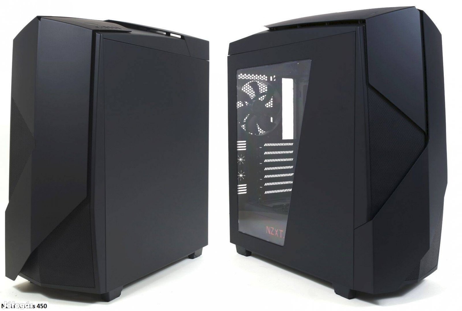 Nzxt Noctis 450 számítógépház, Mid-Tower, gamer számítógépház