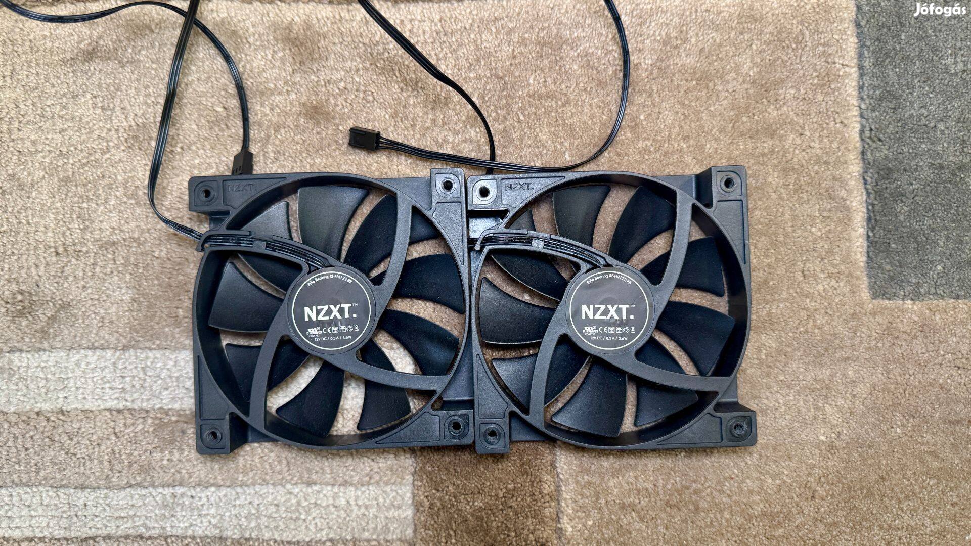 Nzxt RF-FN122-RB Számítógép Ventilátor 2 db