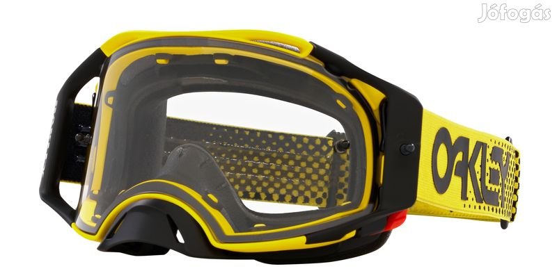 OAKLEY Airbrake MX védőszemüveg - Moto Sárga B1B átlátszó lencse