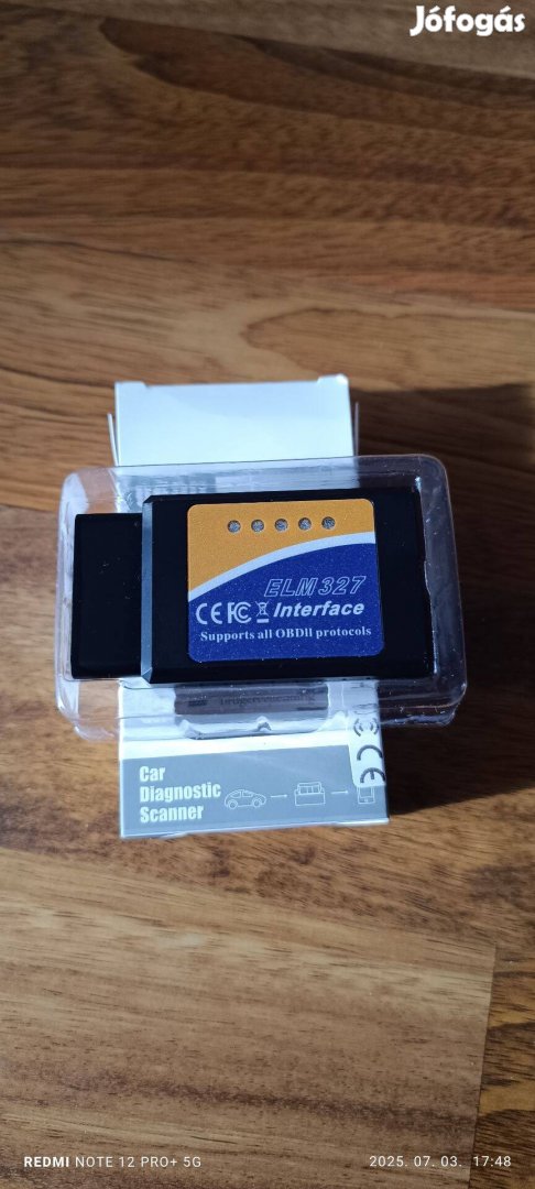 OBD2 Bluetooth, wifis hibakód olvasó eladó