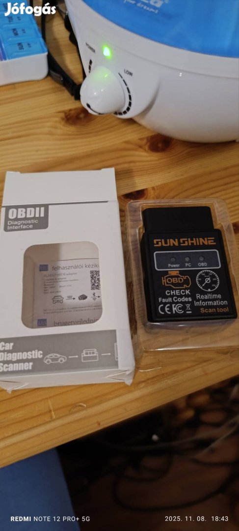 OBD2 hibakód olvasó törlő, Bluetooth wifi eladó 