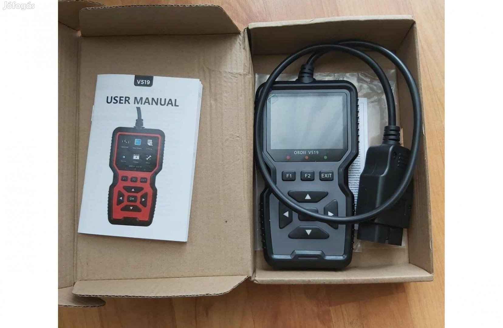 OBD II. Hibakód olvasó és törlő műszer. Új!