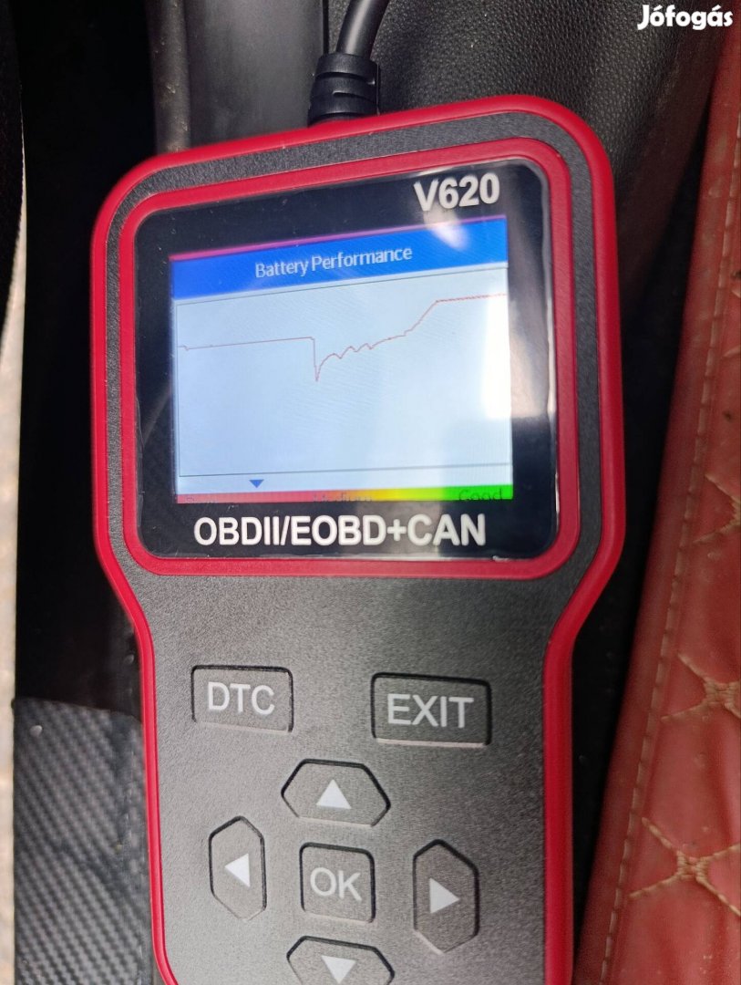 OBD scanner hibakód olvasó 