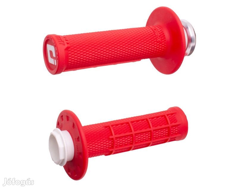 ODI Micro-X Fél-Waffle Lock-On Markolatok - Piros/Fekete